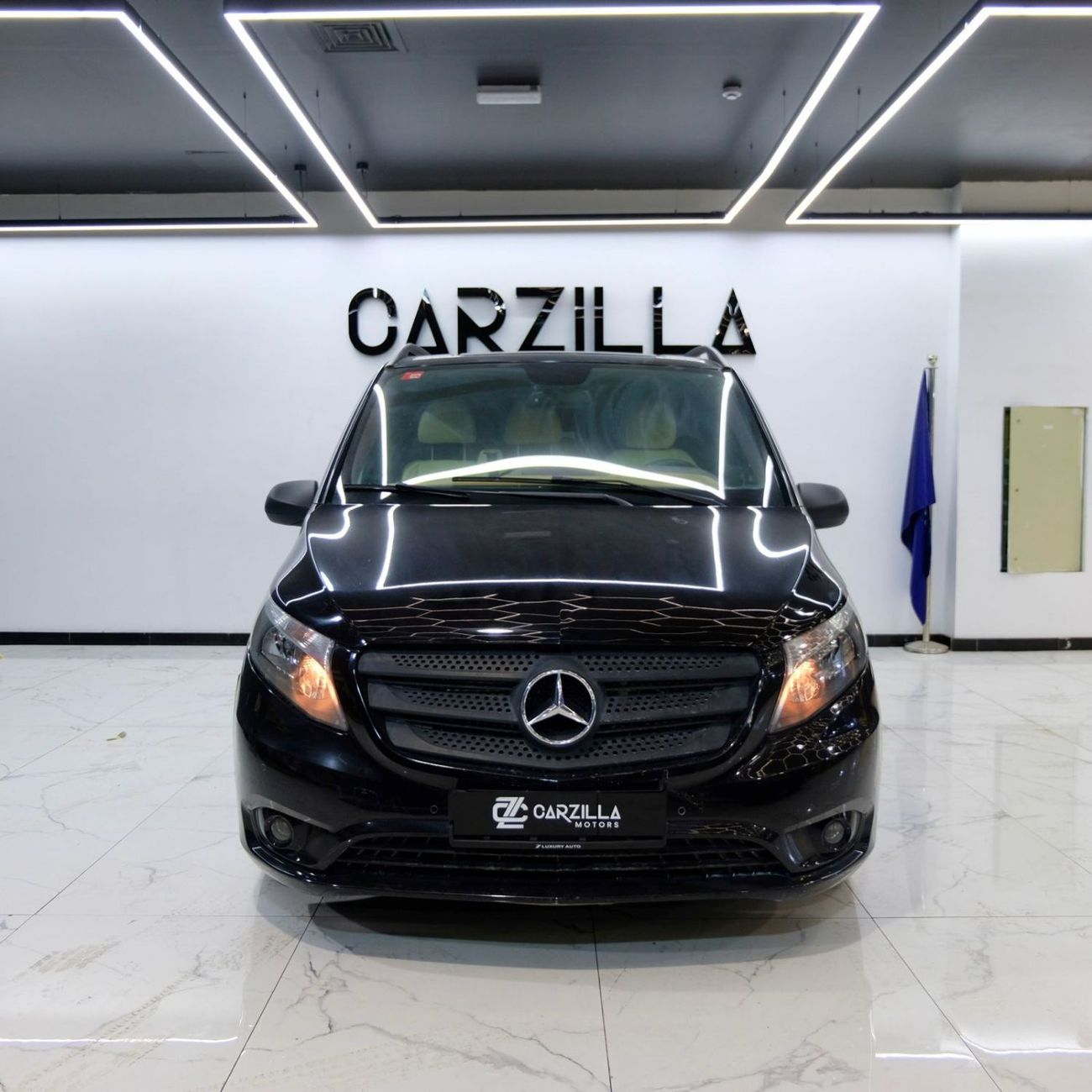 مرسيدس بنز فيتو Mercedes-Benz Vito Tourer 116 Bluetec 2015 – Black with VIP Seats Beige Interior