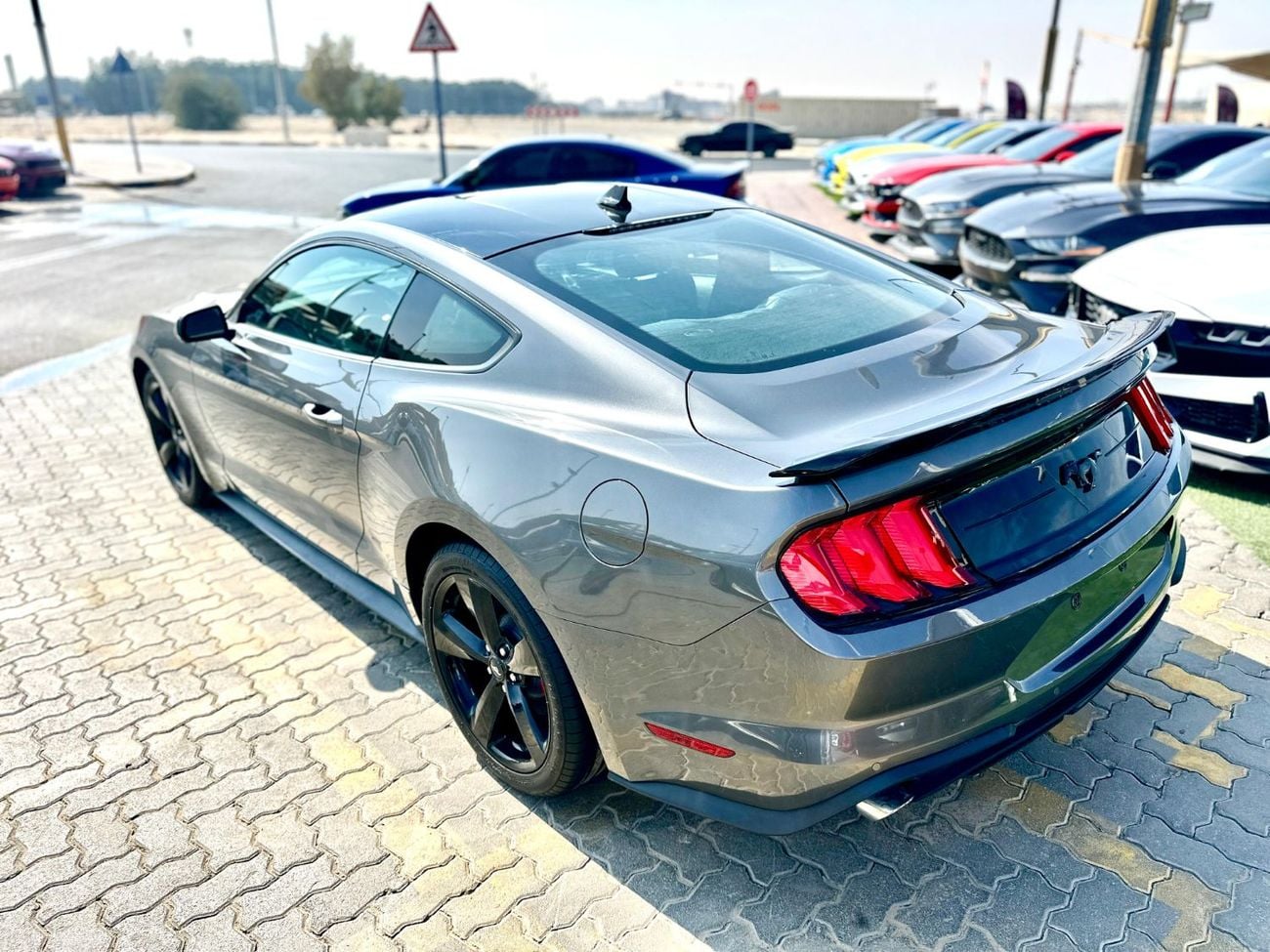 Ford Mustang Ecoboost | Monthly 1150/- | 0% DP | Blindspot | Fabric Seats | Lane Assist | # 48427