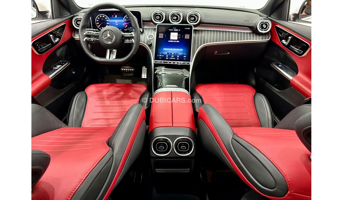 Mercedes-Benz C 200 2022 Mercedes Benz C200 AMG, May 2027 Mercedes Warranty & Service Pack, Full Options, Low Kms, GCC