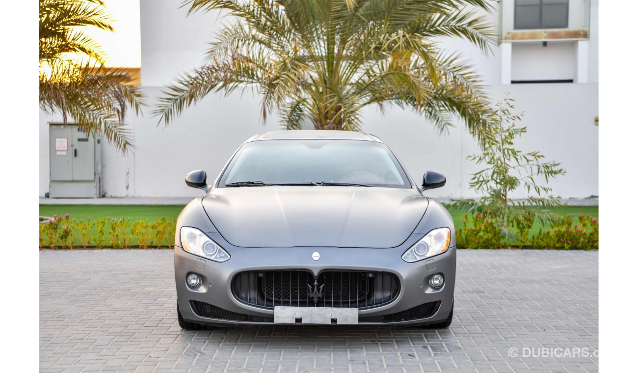 Maserati Granturismo S - GCC - AED 2,589 Per Month - 0% Down Payment