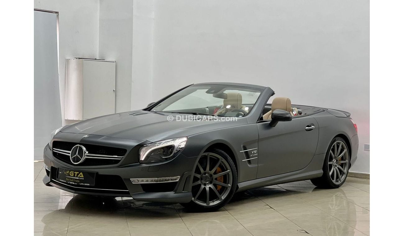 Mercedes-Benz SL 65 AMG 2013 Mercedes SL 65 AMG 45th Anniversary, ( 1 of 45 Worldwide ), Full Gargash Service History, GCC
