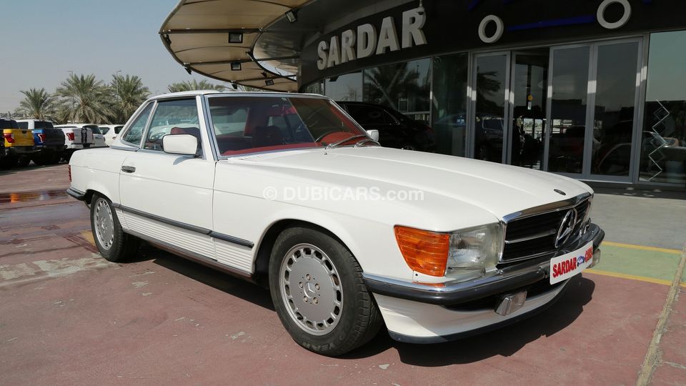 مرسيدس بنز SL 500 CLASSIC للبيع: 59,000 درهم. أبيض, 1983 - 960 x 540 jpeg 85kB