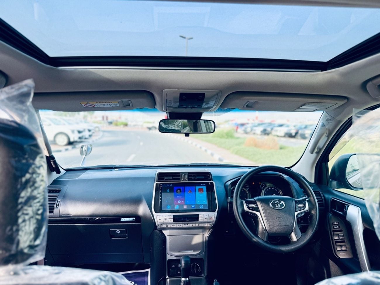 تويوتا برادو Toyota Prado RHD Diesel year 2019 automatic brown colour