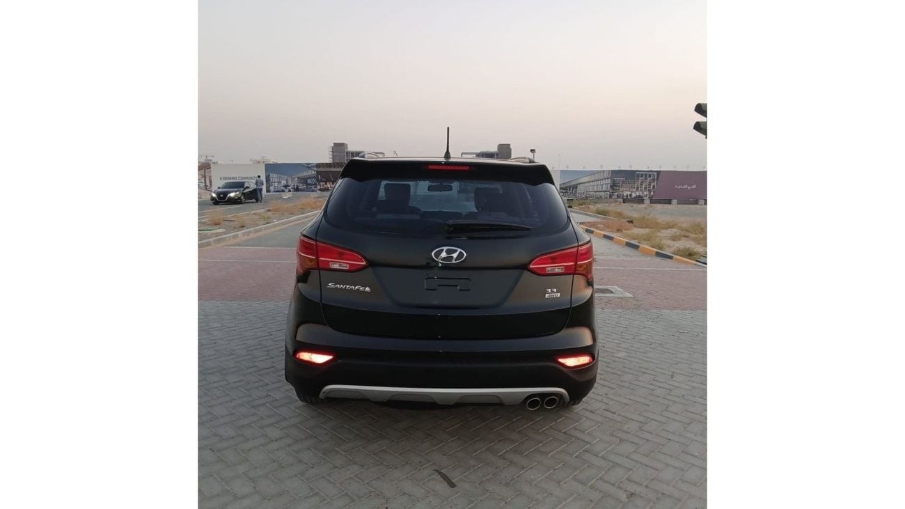 هيونداي سانتا في GLS موديل 2015 خليجي فل مواصفات بانوراما وكراسي جلد ومثبت سرعه