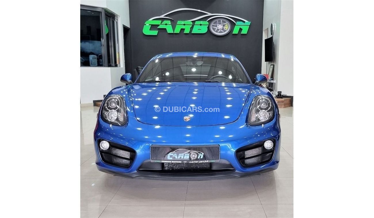 Porsche 718 Cayman Std PORSCHE CAYMAN 2015 GCC IN IMMACULATE CONDITION FULL SERVICE HISTORY FROM PORSCHE FOR 159K AED