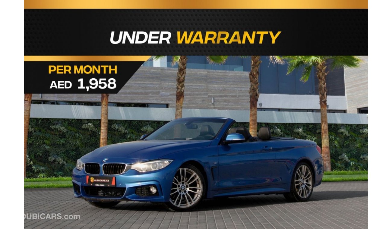 BMW 430i M-KIT Convertible  | 1,958 P.M  | 0% Downpayment | Perfect Condition!