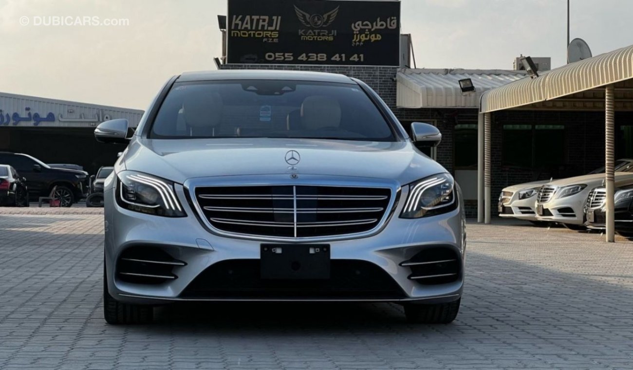 مرسيدس بنز S 560 اكسكلوسيف نسخة S560L IMPORT JAPAN V.C.C