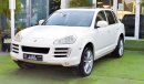 Porsche Cayenne 2010 Gulf white color inside saffron number one leather hatch sensors, alloy wheels, cruise control