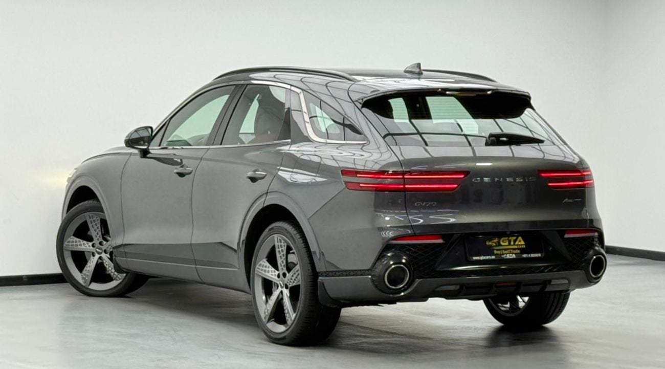 Genesis GV70 2022 Genesis GV70 Sport Prestige, 2027 Genesis Warranty + Service Pack, Low Km, Fully Loaded, GCC