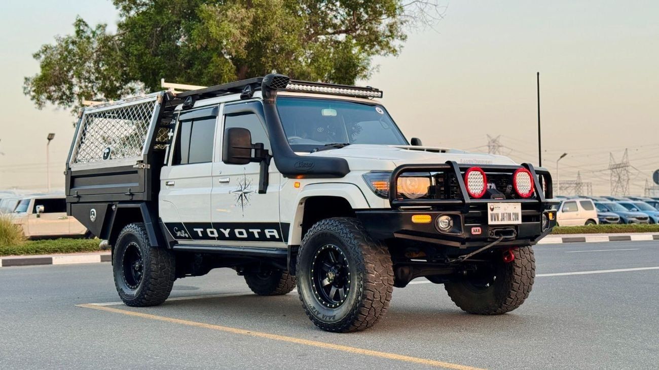 Toyota Land Cruiser Pick Up DOUBLE CABIN PICKUP | PREMIUM CAGE CONOPY INSTALLED | 4.5L DIESEL ENGINE | MANUAL TRANSMISSION | 201