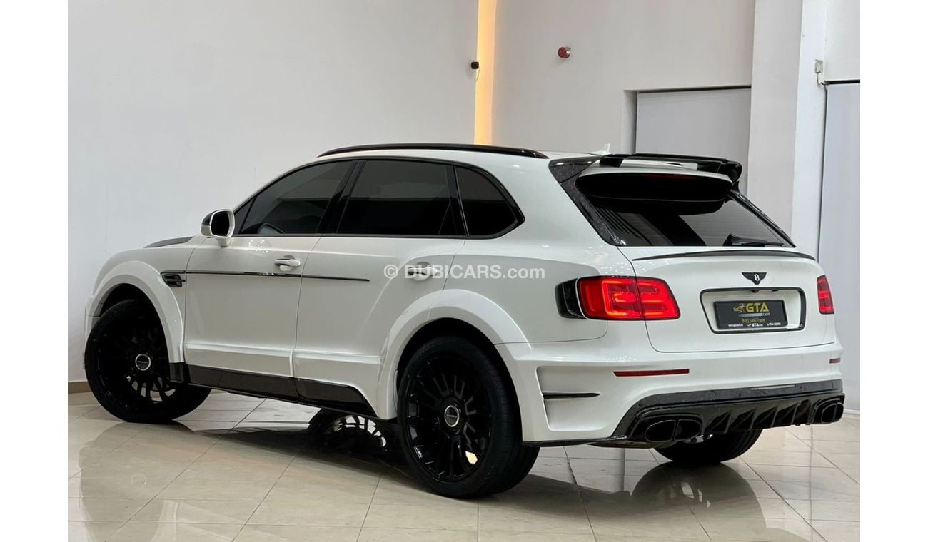 Bentley Bentayga Special Edition 2017 Bentley Bentayga Mansory W12, Only 1 in UAE Special Blue Interior, Full History
