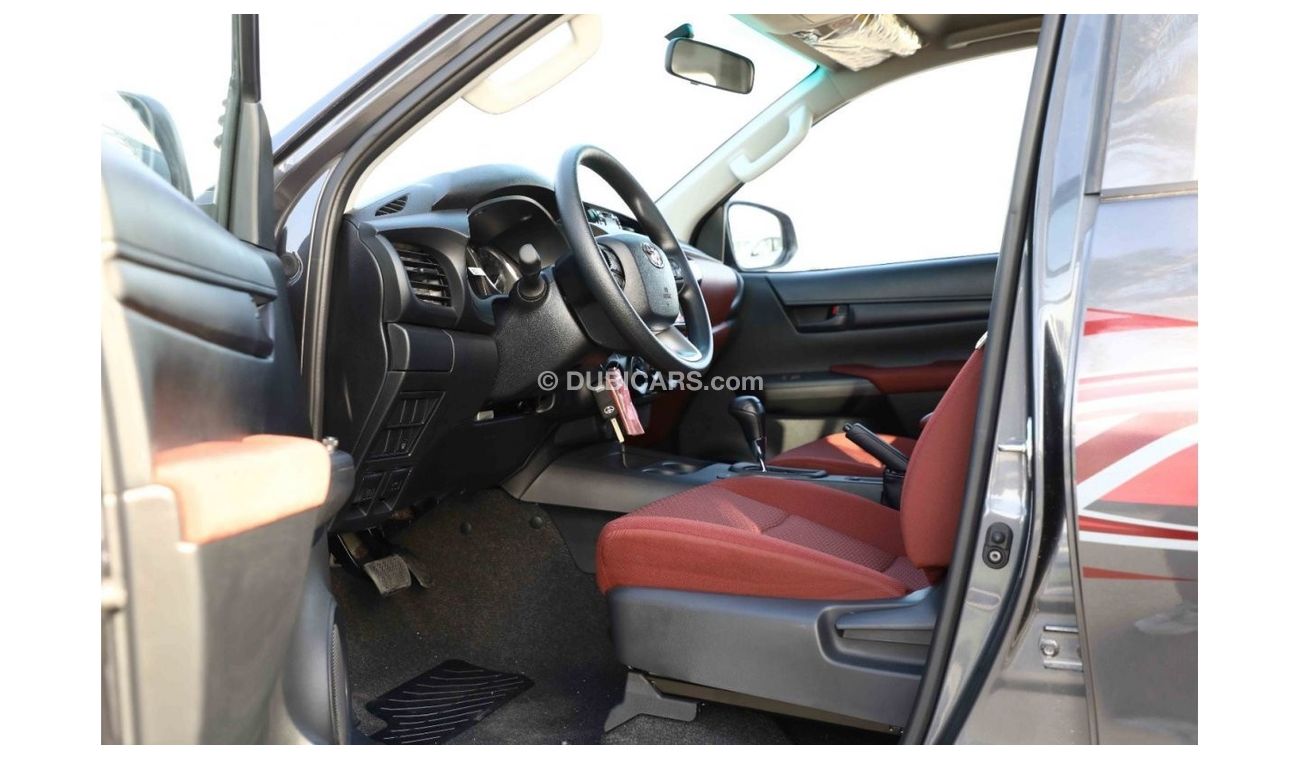 Toyota Hilux 2023 Toyota Hilux 4x4 DC 2.4 D AT - Grey inside Maroon | Export Only