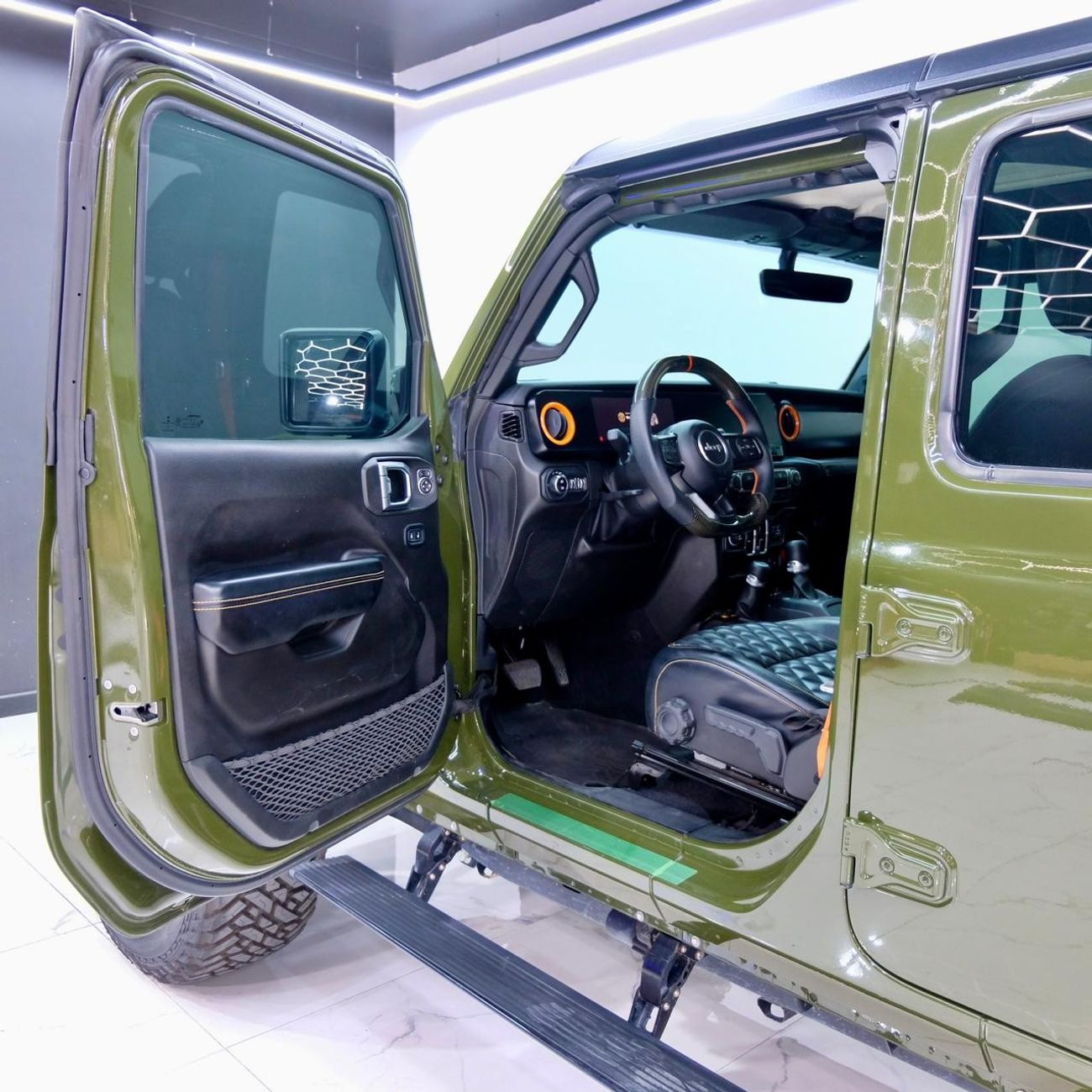 جيب رانجلر Jeep Wrangler Unlimited Sport 2022 4WD-GCC-Car is in Excellent Condition-Fully Modified from Jeepers