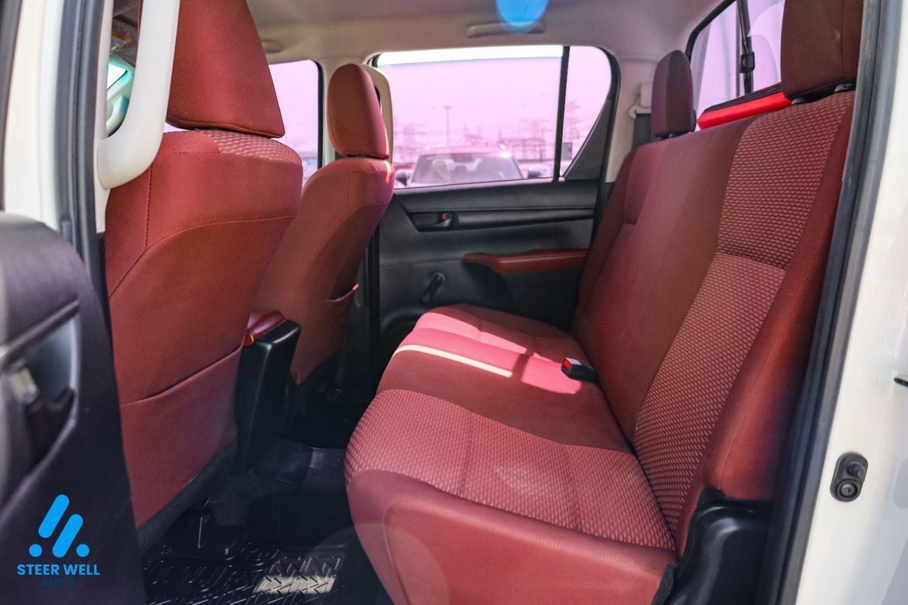 تويوتا هيلوكس GL 2022 GL 2.7L DC | 4WD | 2.7L Petrol | Automatic | GCC Specs | Best Price