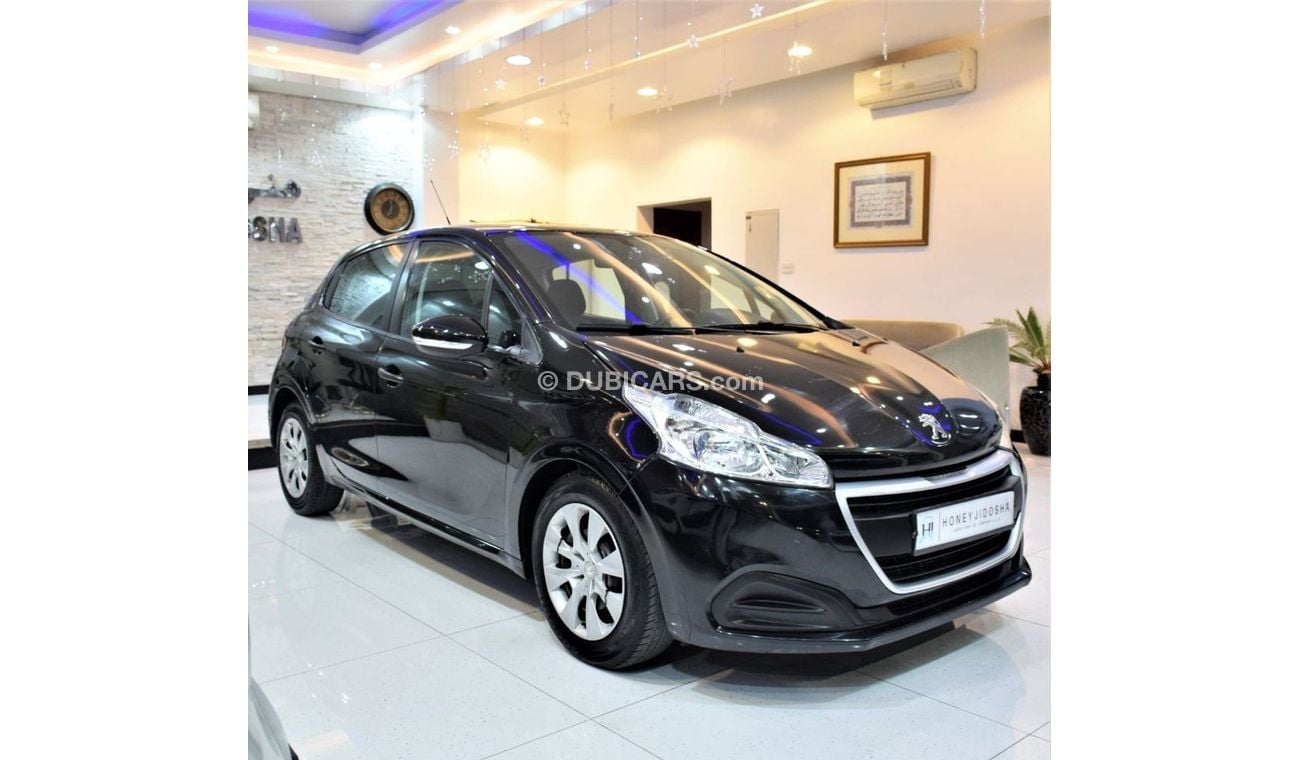Peugeot 208 EXCELLENT DEAL for our Peugeot 208 2016 Model in Black Color GCC Specs