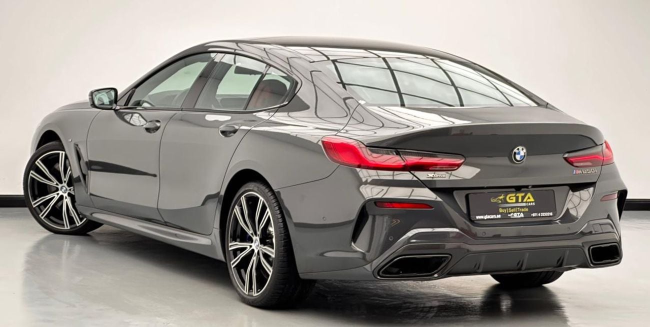 BMW M850i Gran Coupe 2020 BMW M850i xDrive Gran Coupe, 1 Year Unlimited Km Warranty, BMW FSH, GCC