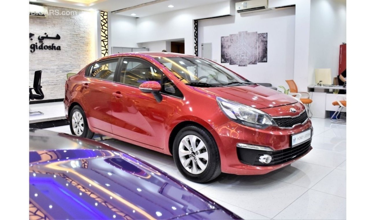 كيا ريو EXCELLENT DEAL for our KIA Rio ( 2016 Model ) in Red Color GCC Specs