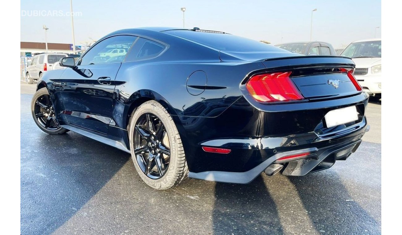 فورد موستانج Ford Mustang Ecoboost 2018 Black with Shelby Kit and Tesla Screen