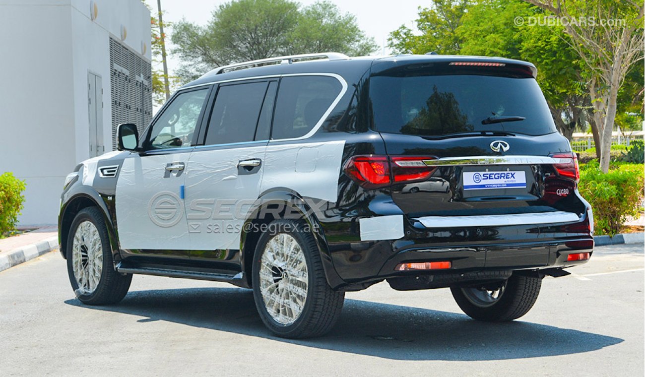 إنفينيتي QX80 LUXE 5.6L AWD 8 SEATER LIMITED STOCK IN UAE