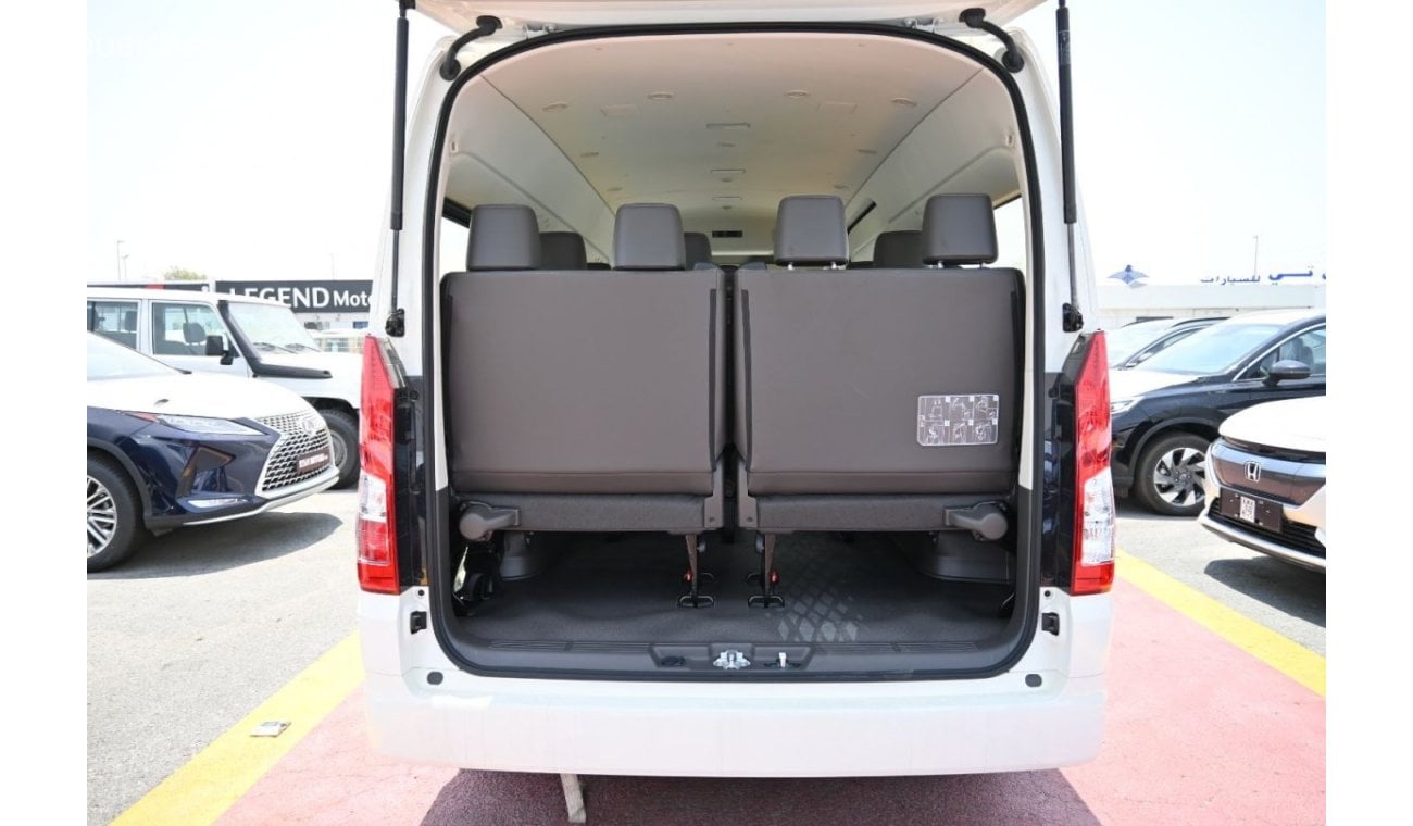 تويوتا هاياس Toyota HIACE HIGHROOF GL 2.8L Diesel, RWD, VAN, 4Doors, Color White, Model 2023, Manual Transmission