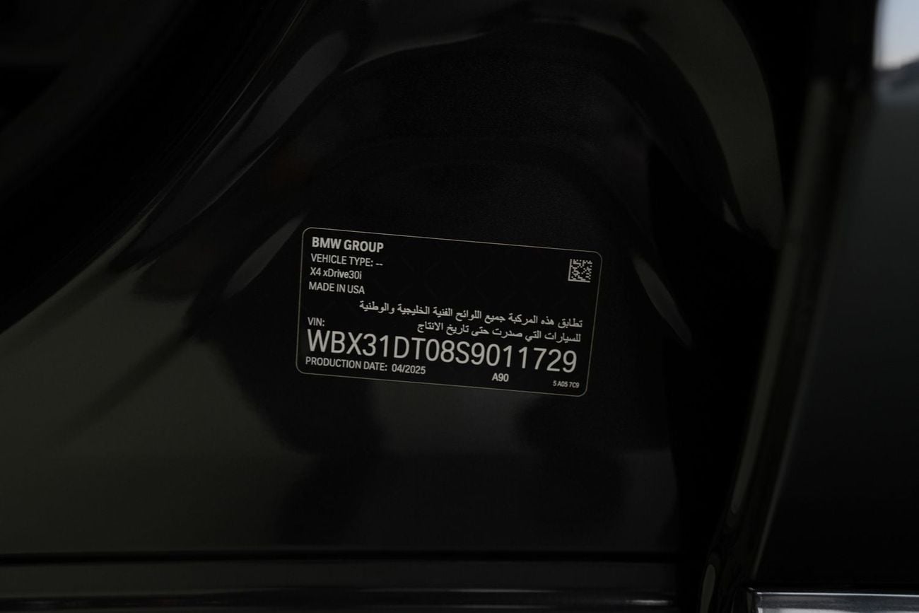 BMW X4 XDRIVE30i LUXURY M SPORT PACKAGE