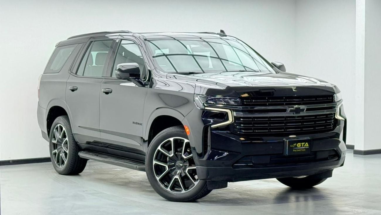 Chevrolet Tahoe 2022 Chevrolet Tahoe RST, 2027 Chevrolet Warranty, Very Low Km, 8 Seater, Excellent Condition, GCC