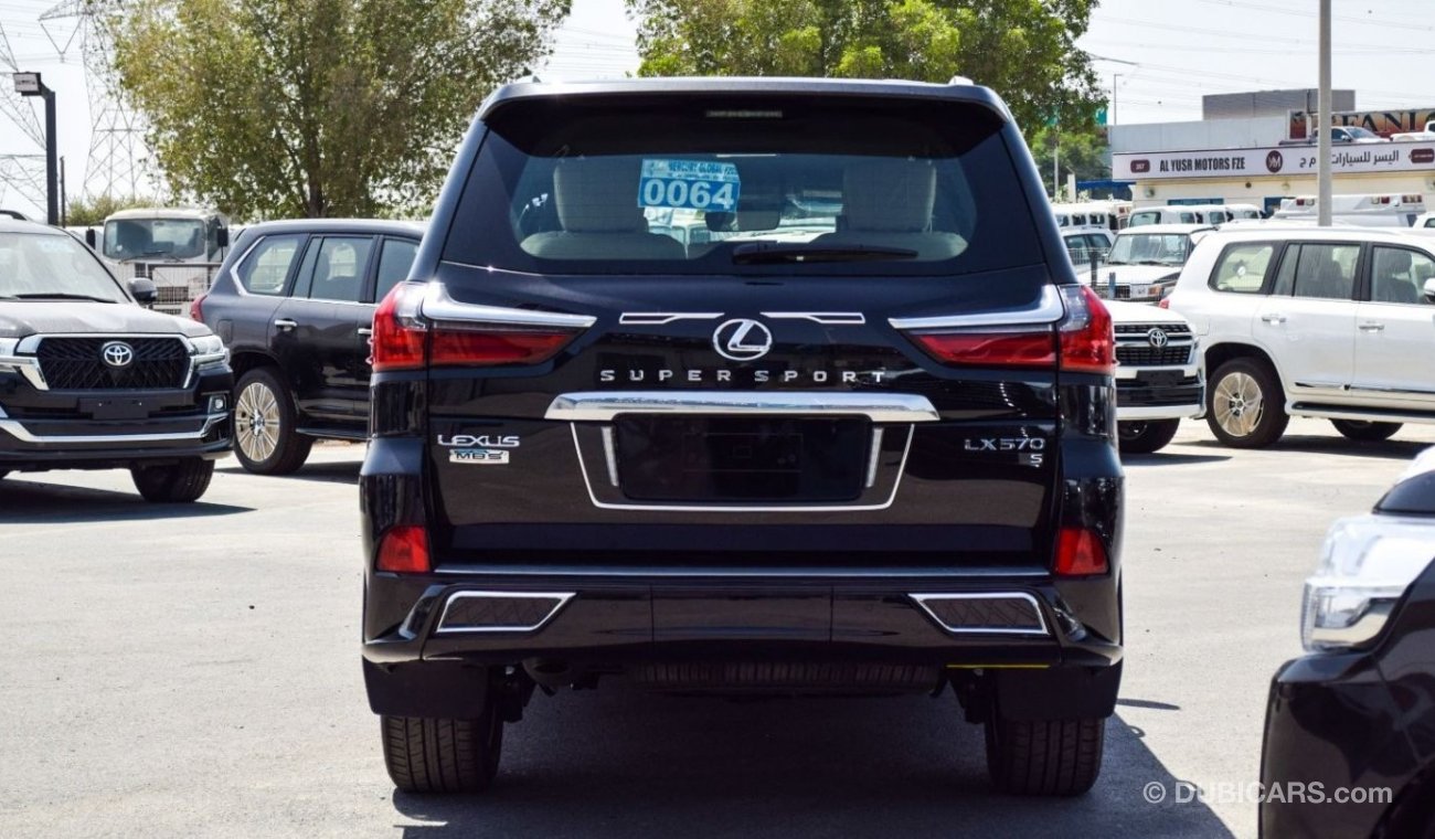 Lexus LX570 5.7L Petrol A/T with MBS Autobiography VIP 4 Seater and Star Roof Light