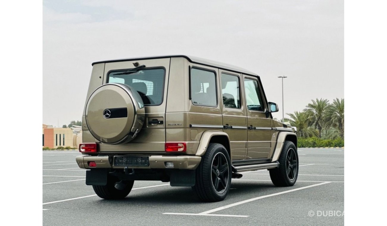 مرسيدس بنز G 63 AMG MERCEDES G63 AMG GCC SPACE FULL OPTION MODEL 2014