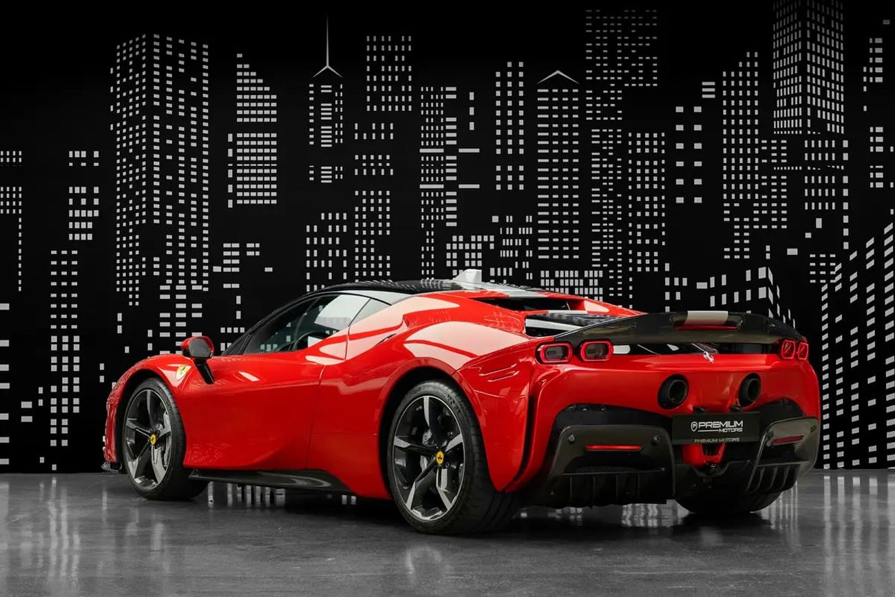 فيراري SF90 ستراديل FERRARI | SF90 STRADDLE | ASSETTO FIORANO | 2022MY | DEALER WARRANTY + SERVICE CONTRACT
