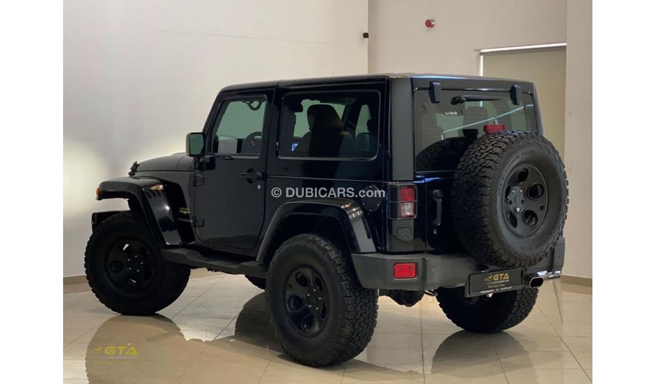 Jeep Wrangler 2014 Jeep Wrangler Sahara Mopar Modified, Warranty, Excellent Condition, Very Low KMs, GCC