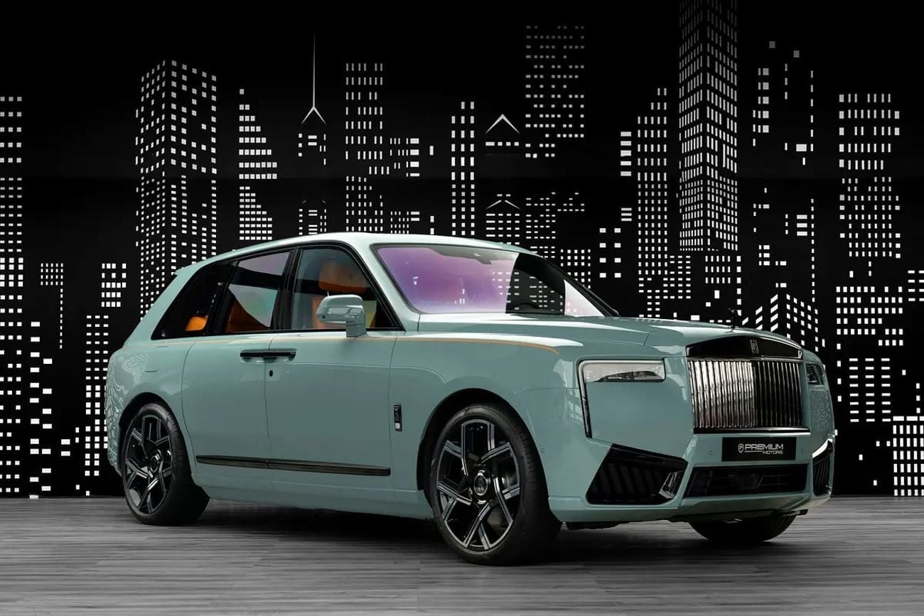 رولز رويس كولينان BLACK BADGE ROLLS ROYCE | CULLINAN | GCC SPECS | DEALER WARRANTY + SERVICE CONTRACT