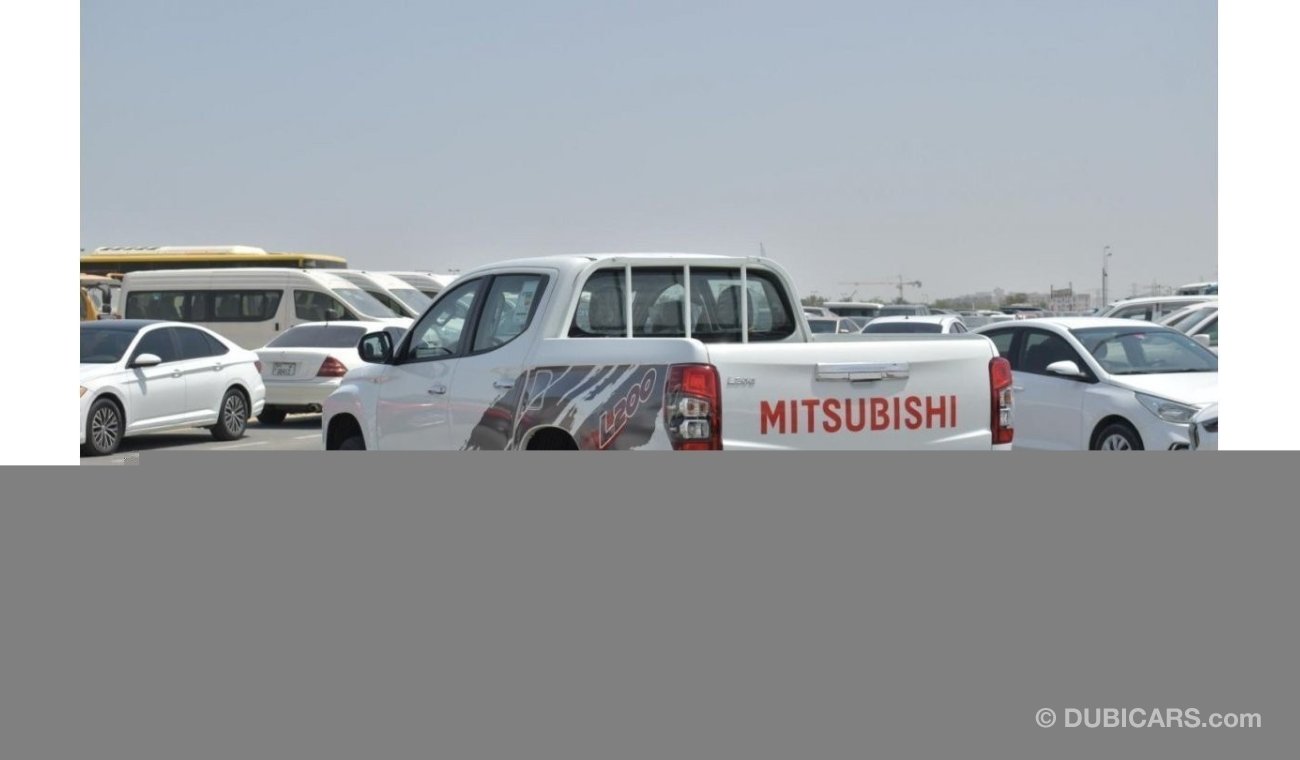 ميتسوبيشي L200 Brand New Mitsubishi L200 2.4L M/T | White/Black | Diesel | 2023 | For Export Only