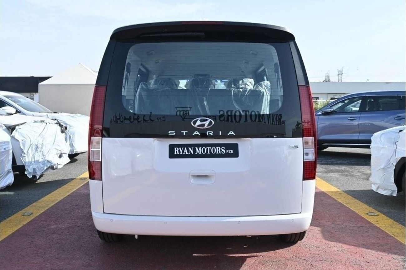 هيونداي ستاريا Hyundai Staria 3.5L Petrol, Van 9 Seats, Color White, Model 2024