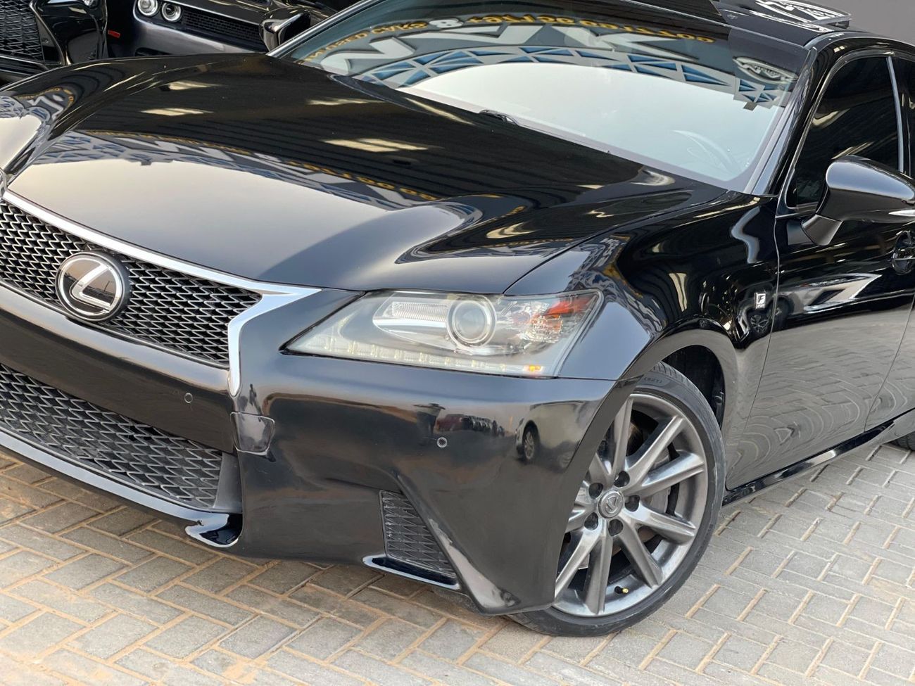 لكزس GS 350 F-Sport 3.5L REAR WHEEL DRIVE / BIG AND COMFORT SEATS / 8 SPEEDS / IN PERFECT CONDITION