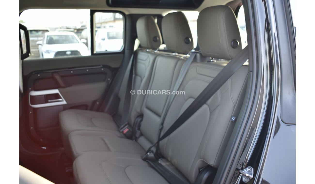 Land Rover Defender HSE - 3.0L - P400 - MY 23 - BLK_BEIG - GCC Spec (EXPORT ONLY)