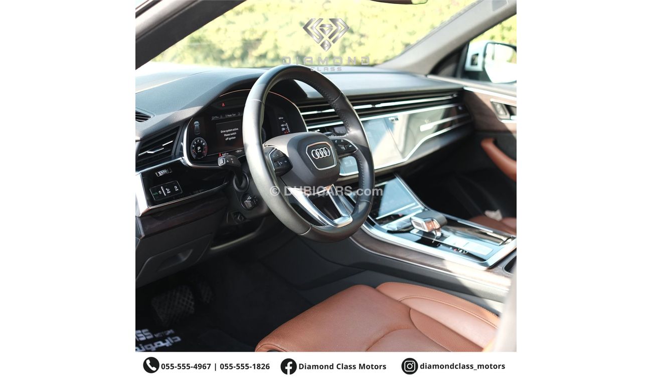 Audi Q8 55 TFSI quattro S-Line Audi Q8 S-Line 55 TFSI Quattro Top Option GCC Panoramic  Head-Up Display  360