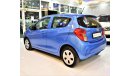 Chevrolet Spark SUPER HATCHBACK! Chevrolet Spark LS 2017 Model!! in Blue Color! GCC Specs