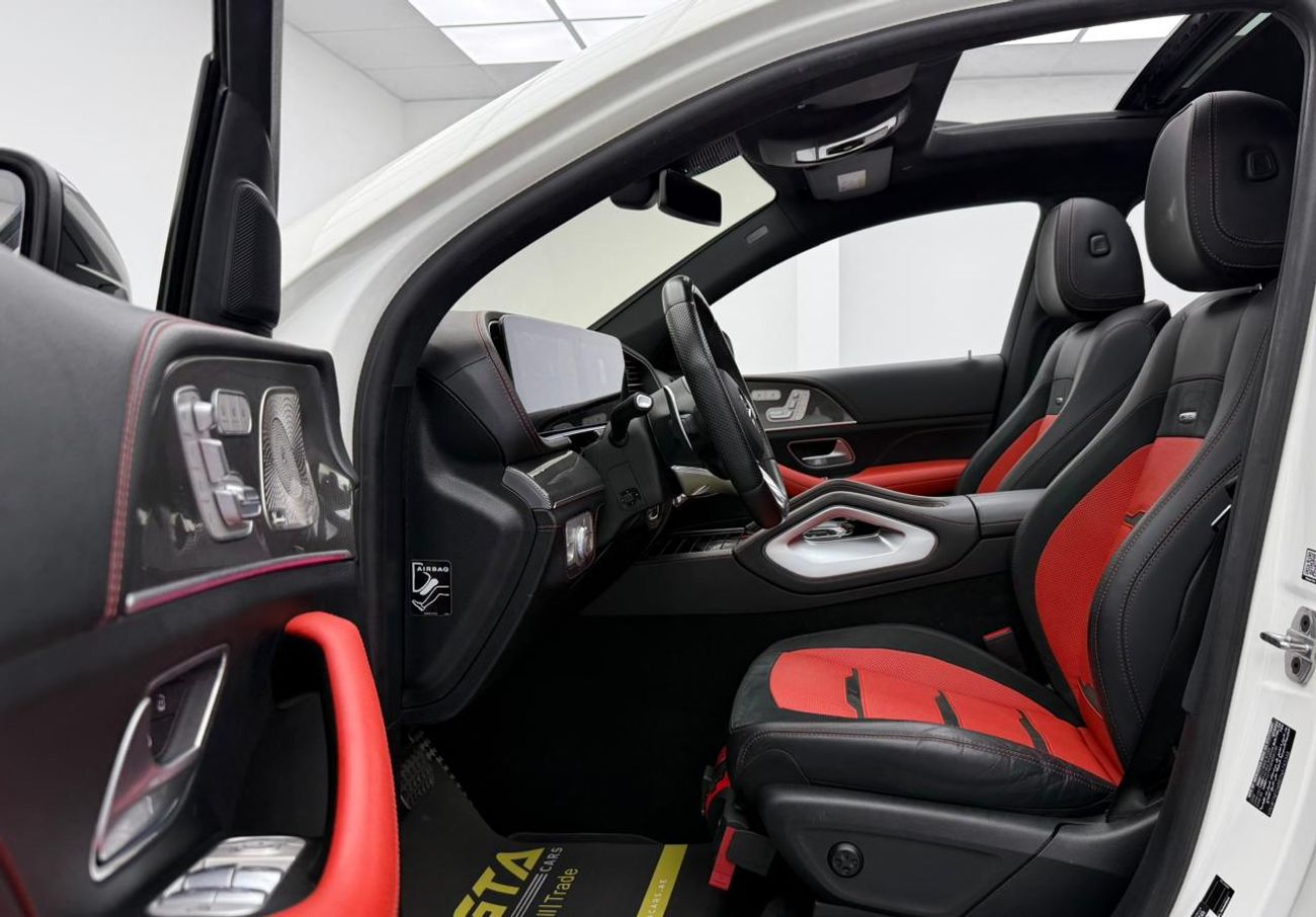 مرسيدس بنز GLE 53 AMG كوبيه 4MATIC+ 2022 Mercedes Benz GLE53 Coupe AMG 4MATIC+, 2027 MB Warranty + Service Pack, Fully Loaded, G