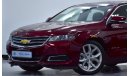 Chevrolet Impala EXCELLENT DEAL for our Chevrolet Impala LT ( 2016 Model! ) in Red Color! GCC Specs