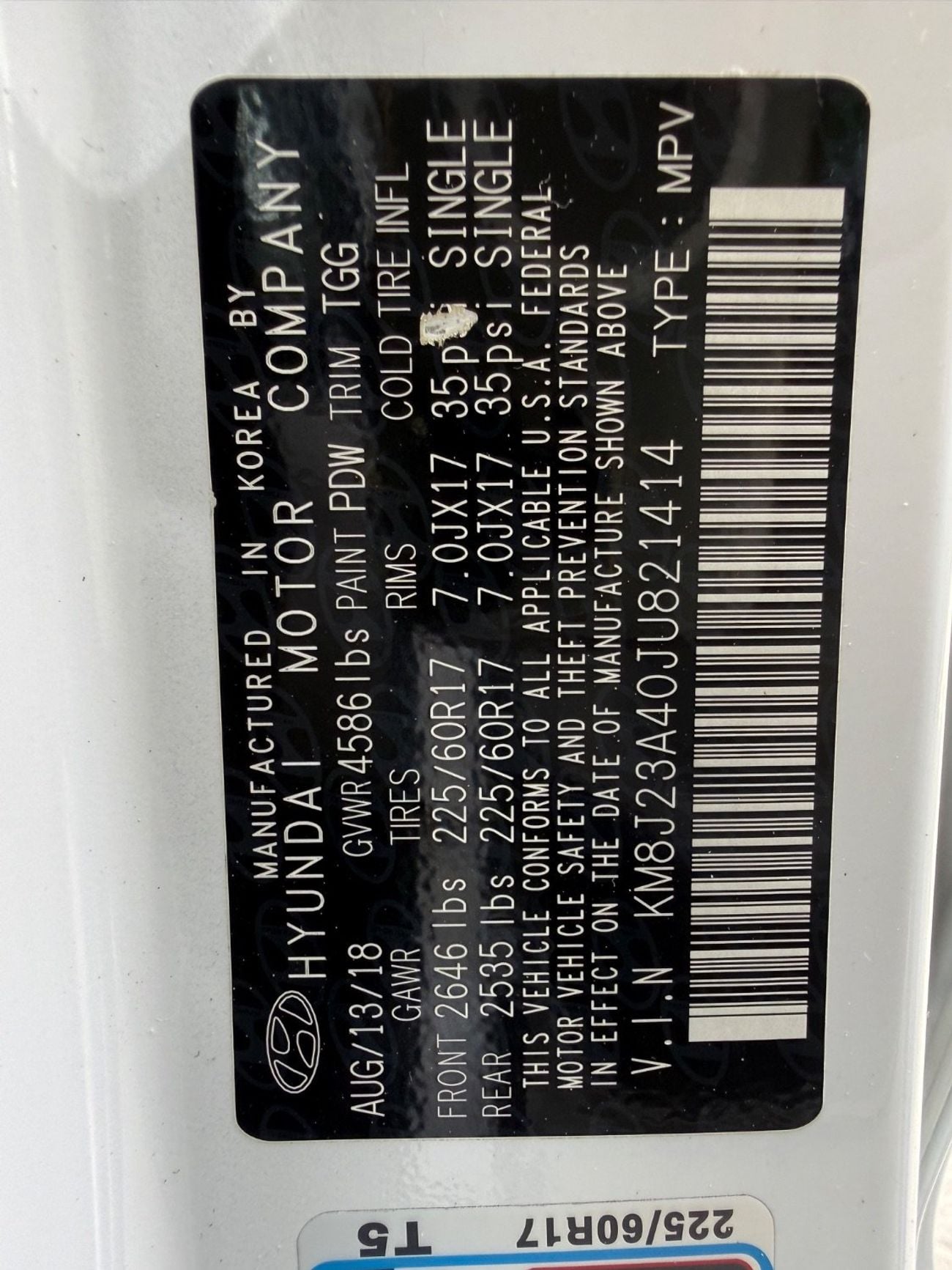 Hyundai Tucson GL 2.0L