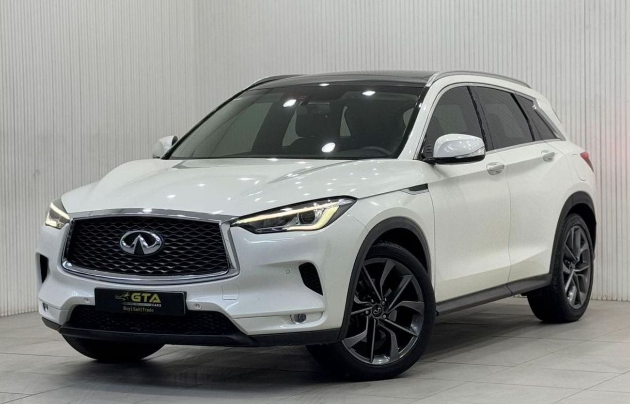 Infiniti QX50 Luxury 2.0L 4WD 2021 Infiniti QX50, 1 Year Warranty + Service Package, Full Service History, GCC