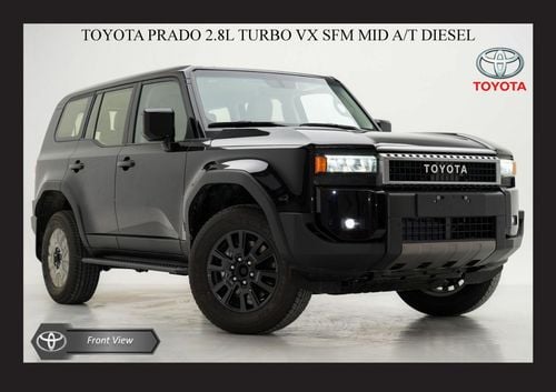 Toyota Prado #SA TOYOTA PRADO 2.8L TURBO VX SFM MID A/T DSL 2024 Export Only