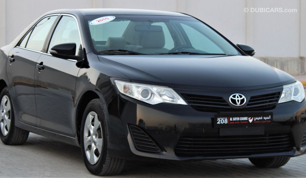 Toyota Camry Toyota Camry 2015 GCC, in excellent condition, without accidents, very clean from inside and outside