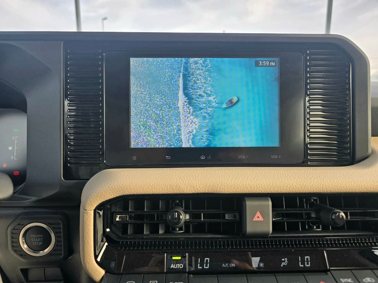 تويوتا برادو Toyota land Cruiser prado  MID 2.4l petrol Turbo A/T SUV 4WD  grey color 2026 model