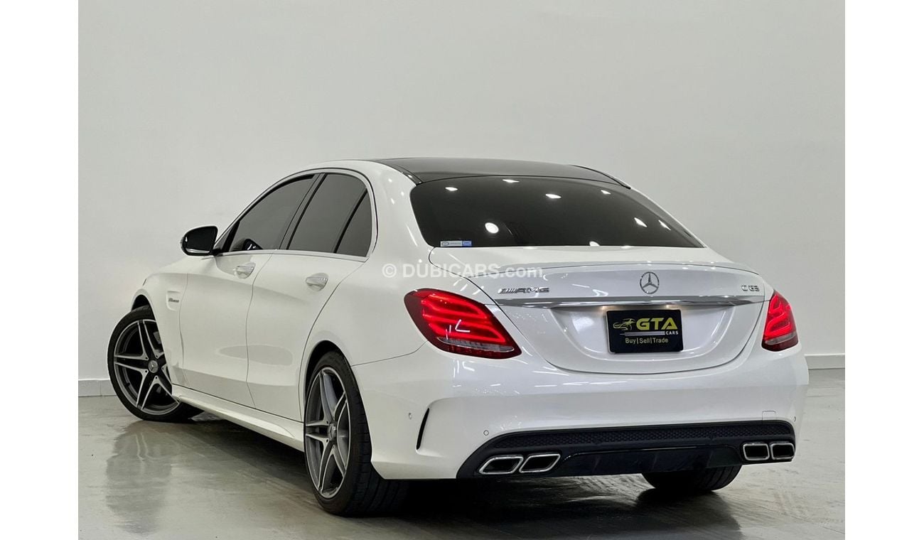 مرسيدس بنز C 63 AMG 2017 Mercedes C 63 AMG, Full Service history, Warranty, GCC