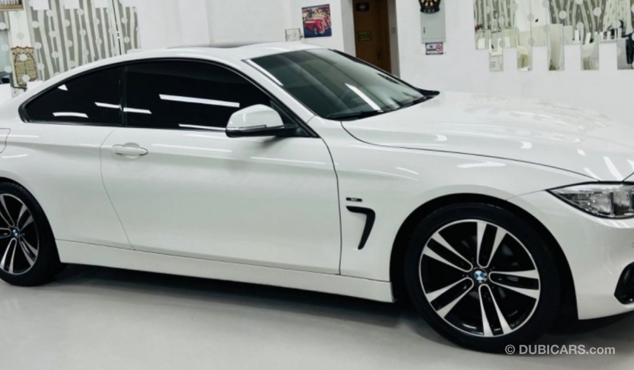 BMW 420i GCC .. FSH .. Sport .. Perfect Condition .