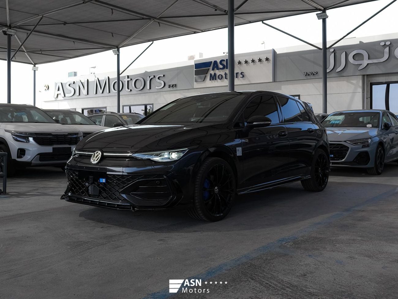 فولكس واجن جولف R-Line Kit Full Body Kit (Exhaust System) 2025