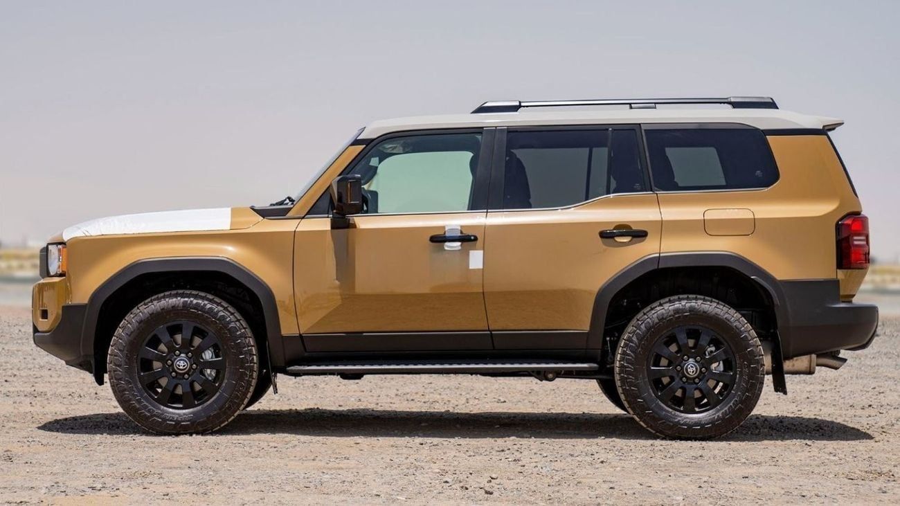 تويوتا برادو ADVENTURE 1ST EDITION 250 2.8D AT FIRST EDITION MY2025 – SAND & GREY ROOF
