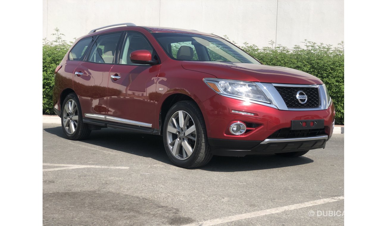 نيسان باثفايندر FUL OPTION NISSAN PATHFINDER 2014 ONLY 1010X48 MNTHLY V6 4X4 EXCELENT CONDITION UNLIMITED KM WARANTY