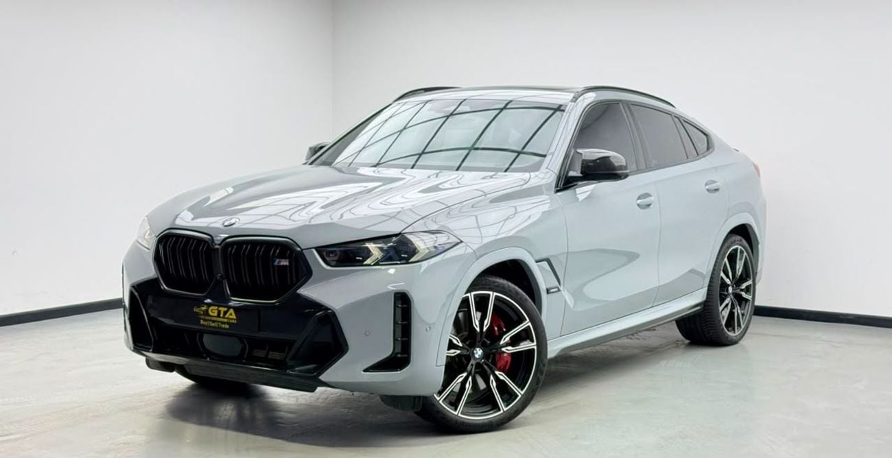 BMW X6 XDRIVE M60i 2024 BMW X6 M60i, 2026 BMW Warranty + Service Pack, Full BMW Service History, Low Km, GCC